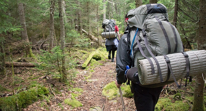 backpacking trip with outward bound